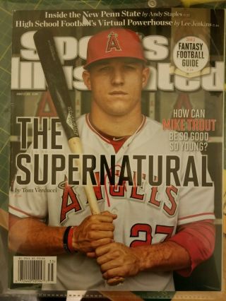 Mike Trout Signed Sports Illustrated