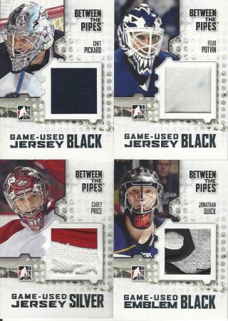 2009 - 10 In The Game Between The Pipes Jonathan Quick Game Emblem