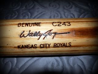 Game Wally Joyner Kansas City Royals Bat - Model Number C243