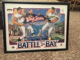 1989 World Series Battle Of The Bay Sf Giants & Oakland A 