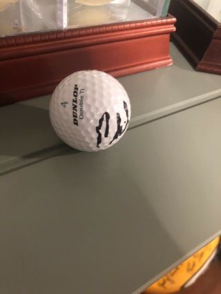Phil Mickelson Autogrpahed Golf Ball 5