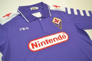 1998 - 99 Fiorentina Home Shirt 9 Batistuta All Sizes L / Xl/ M/ S / By Fila