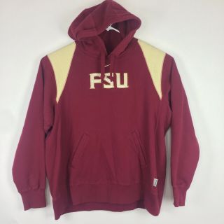 Nike Florida State Seminoles Fsu Hoodie Sweatshirt Embroidered Men 
