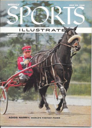 Sports Illustrated 1956 Adios Harry Pacer Luther Lyons Horse Racing No Label