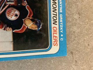 Wayne Gretzky 1979 TOPPS A AUTHENTIC ROOKIE CARD 18 BEAUTY 3