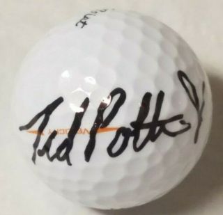 Ted Potter Jr.  Pga Signed Titleist Golf Ball
