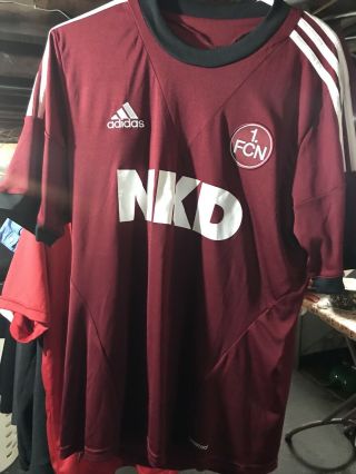 Nurnberg Nürnberg 2013 - 14 Home Jersey Shirt Trikot Adidas L