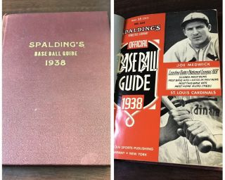 Spalding’s Official Baseball Guide 1938