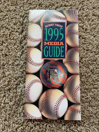 1995 Detroit Tigers Media Guide