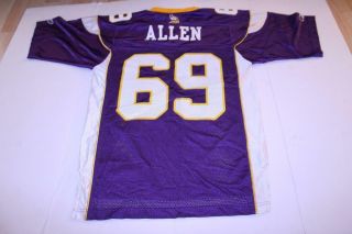 Men ' s Minnesota Vikings Jared Allen S Jersey (Purple) Reebok Jersey 4