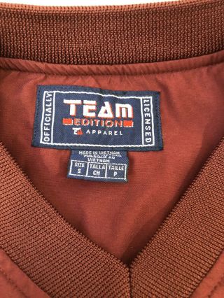 VTG Texas A & M University Jacket Mens Size SMALL Aggies Pullover Red White 4