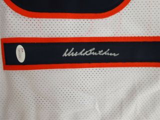 Dick Butkus Signed Auto Chicago Bears White Stat Jersey Jsa Autographed