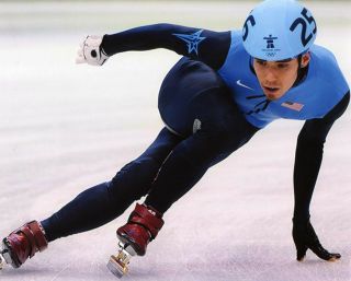 Apolo Ohno Usa Winter Olympics 8x10 Sports Photo (t)
