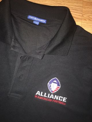 Alliance Of American Football Embroidered Shirt / Port Authority / Xl /