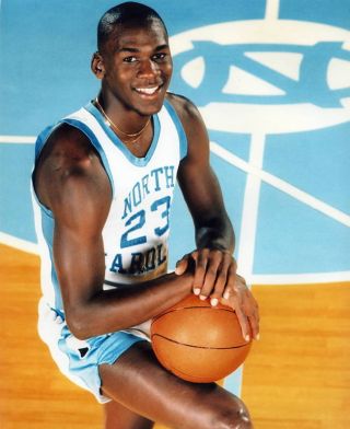 Michael Jordan Unc Tarheels Basketball 8x10 Photo 90