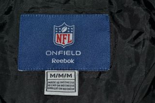 Orleans SAINTS Men ' s NFL REEBOK ON FIELD Team Apparel Pullover Jacket Medium 7