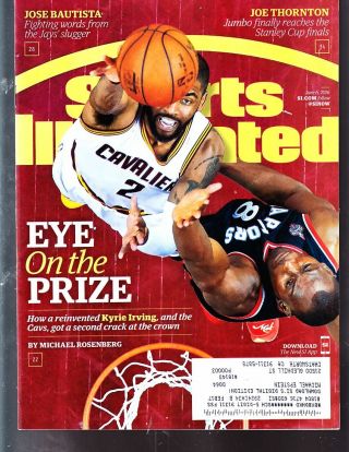 June 6,  2016 Kyrie Irving Cleveland Cavaliers Cavs Sports Illustrated