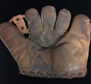 Jc Higgins Split Finger Baseball Glove Model 1675 Peanuts Lowery Rh Throw Usa