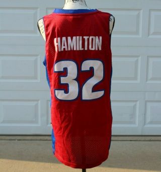 Detroit Pistons Richard RIP Hamilton 32 Basketball Jersey Men ' s Adult Small 4