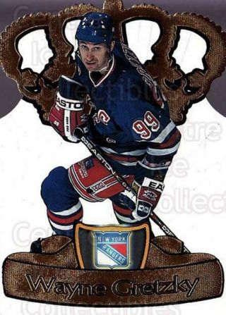 1997 - 98 Pacific Gold Crown Die - Cuts 15 Wayne Gretzky