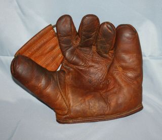 Vintage Jc Higgins " Nellie Fox " Baseball Glove - Model 1759 - Sears Roebuck & Co