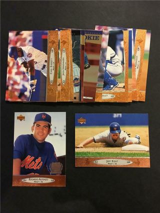 1996 Upper Deck York Mets Team Set 18 Cards With Sp Update