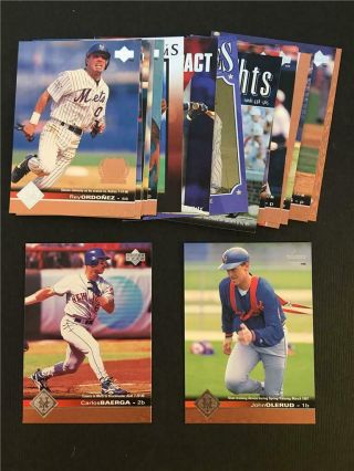 1997 Upper Deck York Mets Team Set With Update/traded 18 Cards