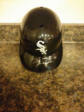 Michael Jordan Autographed Chicago White Sox Batting Helmet With