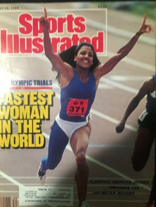 Sports Illustrated July 25,  1988 - Florence Griffith - Joyner