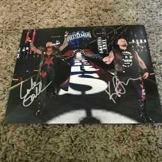 The Oc Anderson Gallows Signed Autographed 8x10 Photo Wwe Wrestlemania Entrance