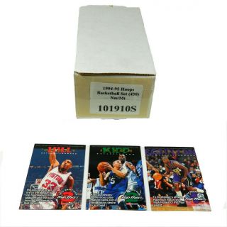 1994 - 95 Hoops Basketball Set (450) Nm/mt Kidd Hill Rcs Shaquille O 