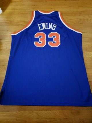 Mitchell & Ness Patrick Ewing York Knicks 1991 - 1992 Swingman Jersey Sz 54 2