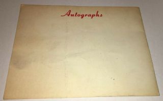 Adv.  Strohs “1966 - 67” Detroit Red Wings Autograph fold - out card; GOOD,  ; 2