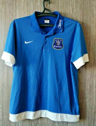 Nike Everton England Football Shirt Soccer Jersey Very Good Cond.  Mens Size Xl