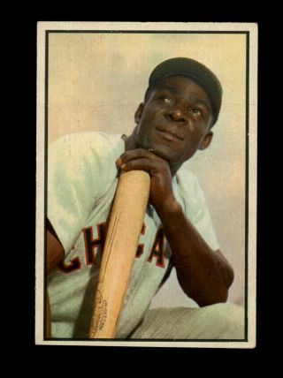 1953 Bowman Color Baseball 36 Minnie Minoso (white Sox) Ex