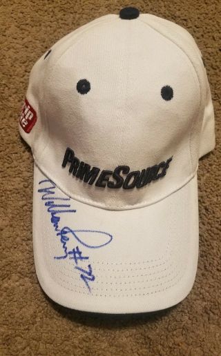 The Fridge William Perry Autographed Prime Source Hat Cap Chicago Bears