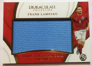 2018 - 19 Immaculate Standard Frank Lampard Jersey 25/75 England