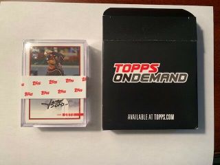 2018 Topps On Demand Set 13 - Rookie Year In Review 49 Base Card Set