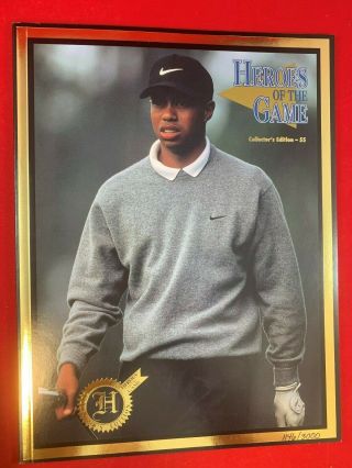 Tiger Woods - 1997 Heroes Of The Game - Collector 