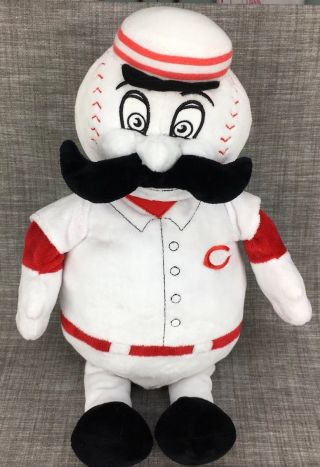 Cincinnati Reds Mlb Mr.  Redlegs Mascot Plush Baseball Reversible