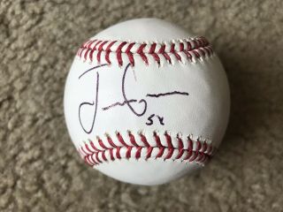 Jaime Garcia Signed Major League Baseball Autograph St Louis Cardinals Romlb