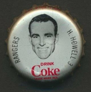 Harry Howell Hof 1965 - 66 Coke Cap Vintage Coca Cola Nhl Hockey Memorabilia