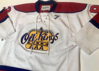 Edmonton Oil Kings Autographed Men’s Medium WHL Jersey 3