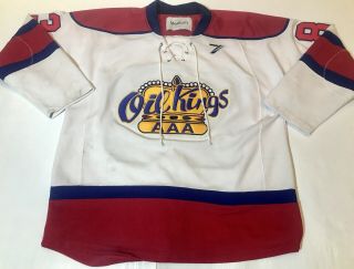 Edmonton Oil Kings Autographed Men’s Medium WHL Jersey 5