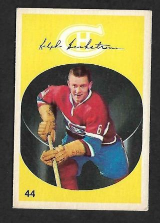 1962 - 63 Parkhurst Nhl Hockey 44 Ralph Backstrom,  Montreal Canadiens