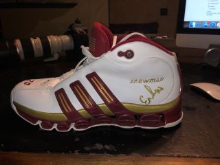 Eric Snow Signed Adidas Shoe Autographed Player Exclusive Pe
