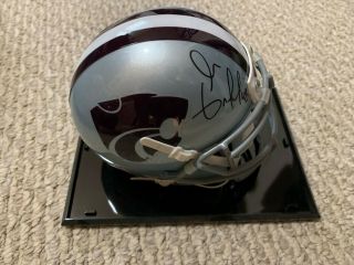 Glenn Gronkowski Signed Autographed Auto Kansas State Mini Helmet