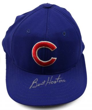 Burt Hooton Cubs Signed Hat - Jsa