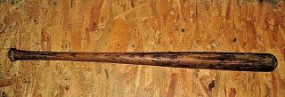 Vintage Baseball Bat Cooperstown Penash Select White Ash 32 Small Knob Cracked
