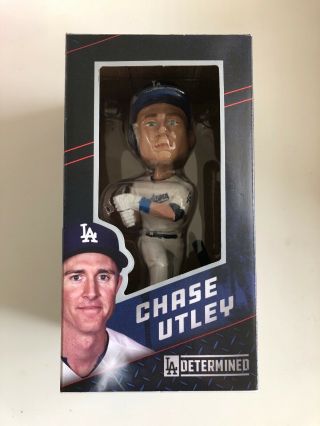 Chase Utley Bobblehead 2018 Stadium Giveaway Los Angeles Dodgers Mlb Baseball